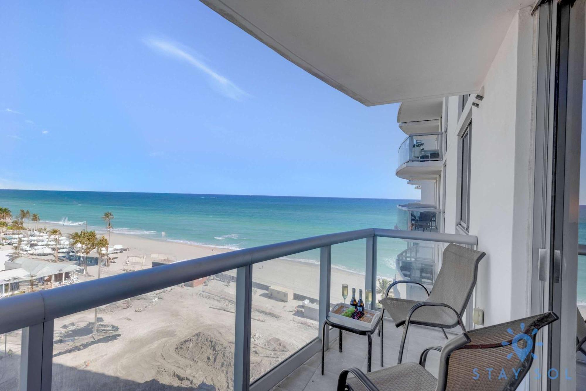 Beachfront Resort - Pool - Ocean View Balcony- Gym 마이애미 비치 외부 사진