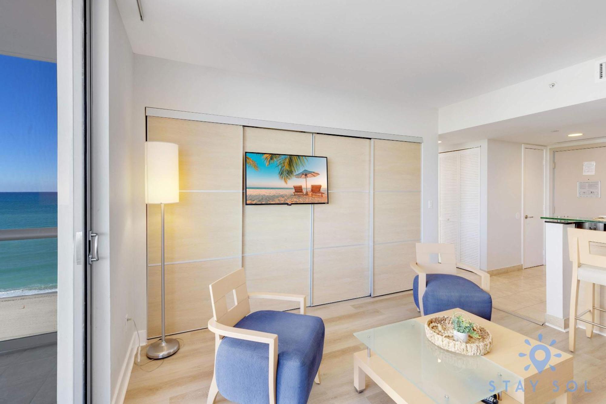 Beachfront Resort - Pool - Ocean View Balcony- Gym 마이애미 비치 외부 사진